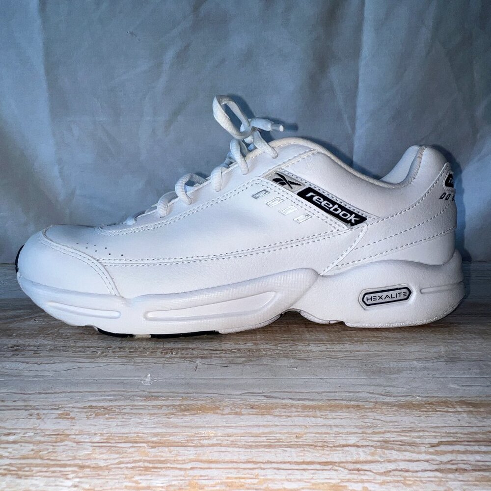 Reebok Sneakers, White Leather, Hexalite Size 9.5, Never Worn